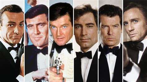 james bond in order.